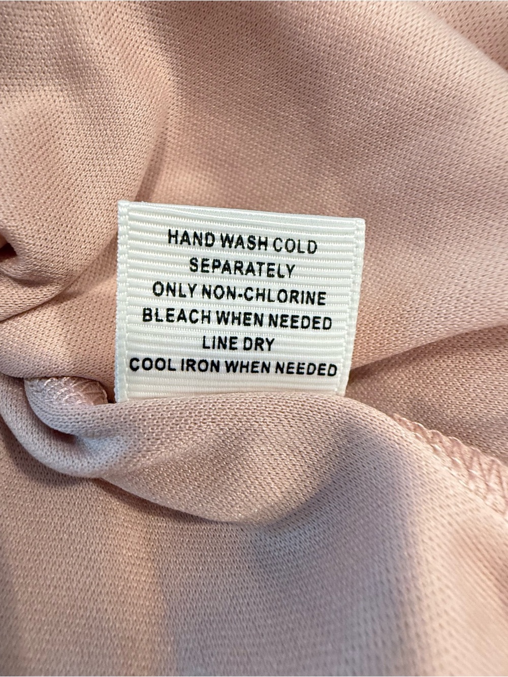 Ultra Pink blush pink lace ruffle cottage prairie western long sleeve top M - Picture 8 of 13